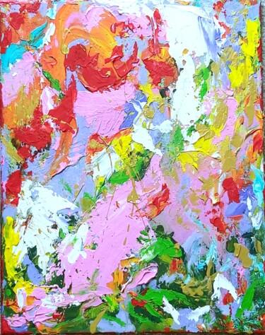 绘画 标题为“My colorful world” 由Julia Tokar (Jt), 原创艺术品, 丙烯