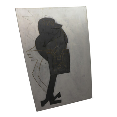 Картина под названием "«ПТАХ»" - Юра Ремизов, Подлинное произведение искусства, Акрил Установлен на Деревянная рама для носи…