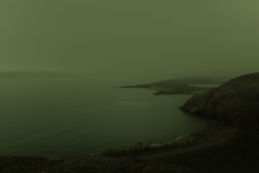 Photography titled "Green sunset" by Yura Taralov, Original Artwork, Digital Photography