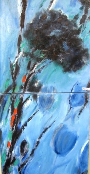 "The tree 3" başlıklı Tablo Yurdagül Işıl tarafından, Orijinal sanat, Petrol