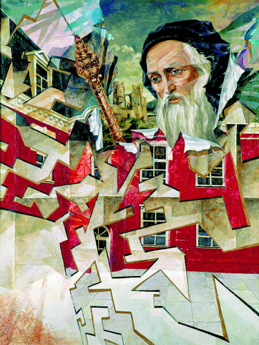 Peinture intitulée "Steps Of Moses" par Yuri Avalishvili, Œuvre d'art originale, Huile