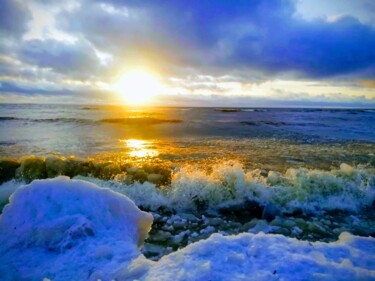 Fotografia zatytułowany „Прибой на финском.” autorstwa Yuri Ivanov, Oryginalna praca, Fotografia cyfrowa