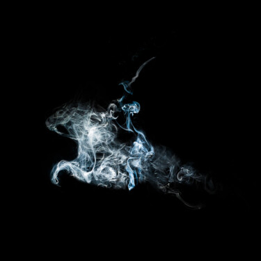 Fotografia zatytułowany „Rider on a white ho…” autorstwa Yuri Palibroda, Oryginalna praca, Fotografia cyfrowa
