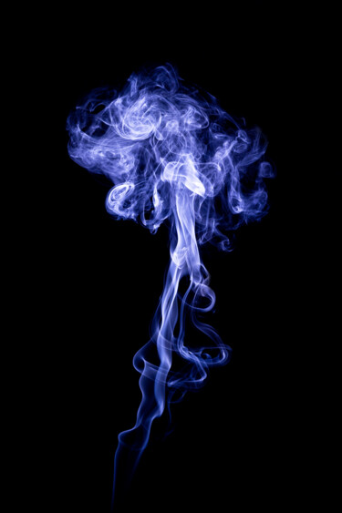 Photographie intitulée "Abstraction smoke" par Yuri Palibroda, Œuvre d'art originale, Photographie numérique