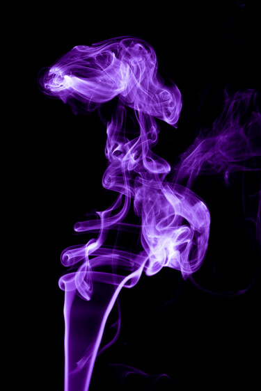 Fotografie getiteld "Smoke Abstraction 39" door Yuri Palibroda, Origineel Kunstwerk, Digitale fotografie