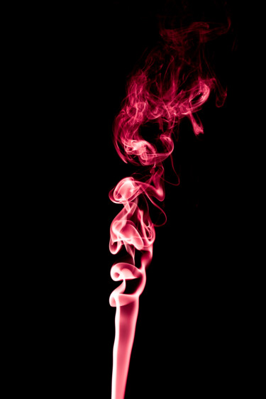Photographie intitulée "Smoke Abstraction 59" par Yuri Palibroda, Œuvre d'art originale, Photographie numérique