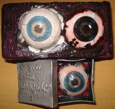 Artesanato intitulada "olhos" por Yuri.Maia, Obras de arte originais