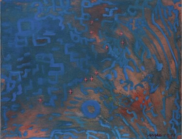 Картина под названием "Знак Зодиака - Водо…" - Yuriy Borodavkin, Подлинное произведение искусства, Масло