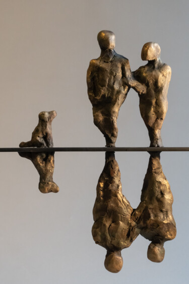Sculpture intitulée "***Reflection III***" par Yuriy Kraft, Œuvre d'art originale, Argile