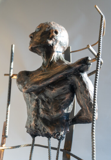 Rzeźba zatytułowany „***INVOCATION***” autorstwa Yuriy Kraft, Oryginalna praca, Glina