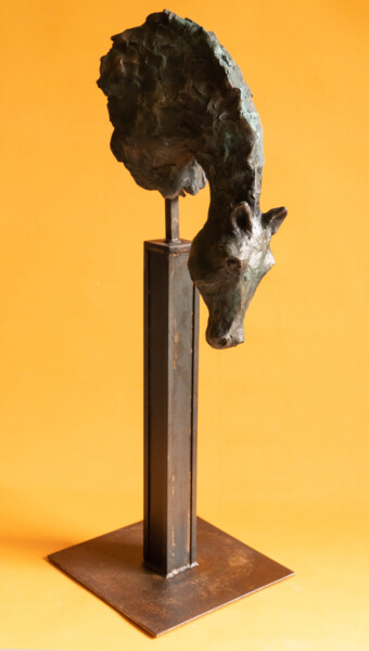 Skulptur mit dem Titel "***Maestro***" von Yuriy Kraft, Original-Kunstwerk, Ton