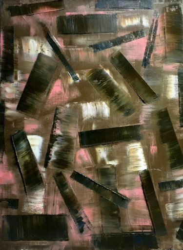 Peinture intitulée "Абстракция 20" par Yury Korolkov Art, Œuvre d'art originale, Huile Monté sur Châssis en bois