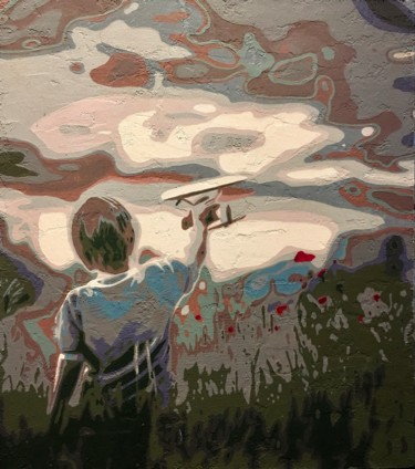 Картина под названием "187" - Yury Korolkov Art, Подлинное произведение искусства, Акрил Установлен на Деревянная рама для н…