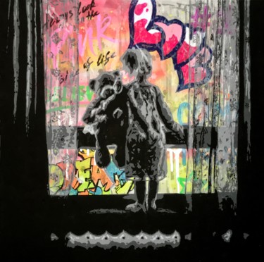 194 Peinture intitulée "194" par Yury Korolkov, Œuvre d'art originale, Acrylique Monté sur Châssis