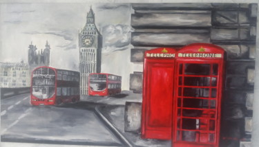 제목이 "London"인 미술작품 Pigolkina_art로, 원작, 기름