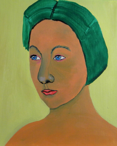 Peinture intitulée "Olégia-Aliona" par Yvelise Séraphin, Œuvre d'art originale, Acrylique