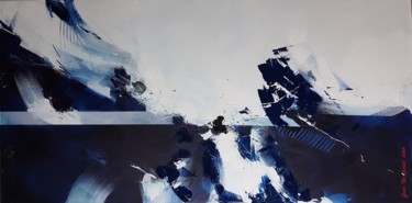 Peinture intitulée "Goodbye, blue sky A…" par Yves De Smet, Œuvre d'art originale, Acrylique