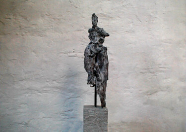 Sculpture titled "GIRL" by Yves Delplace, Original Artwork