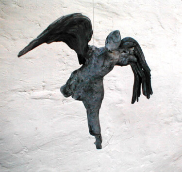 Sculpture titled "ICARUS" by Yves Delplace, Original Artwork