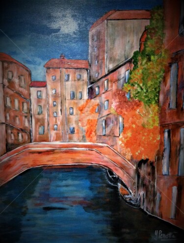 Peinture intitulée "" Venise "" par Yves Perrotte, Œuvre d'art originale, Acrylique