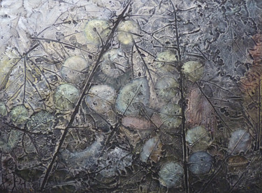 Peinture intitulée "" Nature 3 "" par Yves Robial, Œuvre d'art originale, Huile