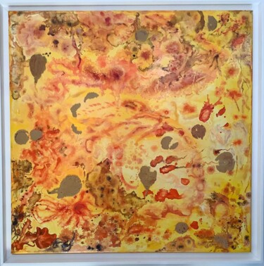 Картина под названием "DISCOVERY" - Yves Weiler, Подлинное произведение искусства, Масло Установлен на Деревянная рама для н…