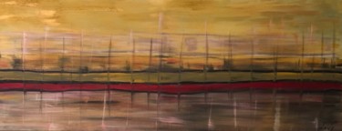 Pittura intitolato "Landscape3" da Lavy, Opera d'arte originale, Acrilico