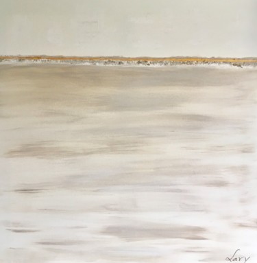 Painting titled "The beach 2 #artist…" by Lavy, Original Artwork, Acrylic