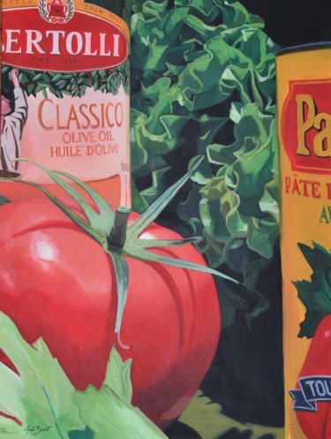 Classico Peinture intitulée "Classico" par Julie Benoit, Œuvre d'art originale, Acrylique Monté sur Châssis