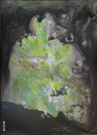 Peinture intitulée "Salida" par Yvesmart, Œuvre d'art originale, Cire
