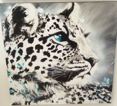 YC-panth02 Painting titled "YC-panth02" by Yvette Coly, Original Art, Acrylic