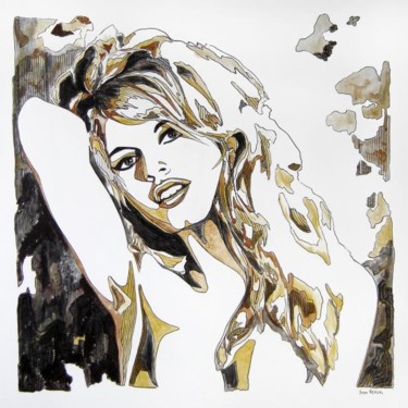 Peinture intitulée "BB" par Yvon Kergal, Œuvre d'art originale