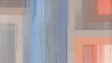 Digital Arts titled "Silk wall" by Yvonnick Noël, Original Artwork, Digital Painting