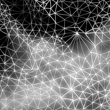 Digitale Kunst getiteld "Univers d'étoiles f…" door Zael Arbaca, Origineel Kunstwerk, Digitaal Schilderwerk