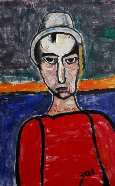 Painting titled "ZAËL par ZAËL" by Zaël, Original Artwork, Oil