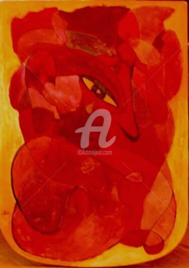 Peinture intitulée "Pica Zahia" par Zahia, Œuvre d'art originale