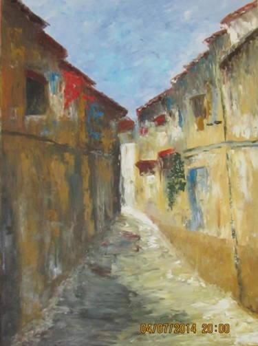 Painting titled "l'ombre et la lumiè…" by Z.Akli, Original Artwork