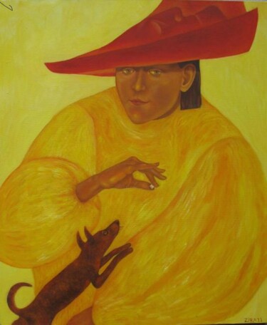 Картина под названием "Учитель" - Зайцева Ирина Евгеньевна, Подлинное произведение искусства, Другой