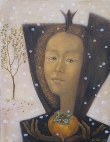 Картина под названием "Королек" - Зайцева Ирина Евгеньевна, Подлинное произведение искусства, Другой