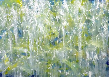 Painting titled "Fountain of Emotions" by Zakhar Shevchuk, Original Artwork, Oil