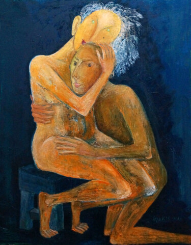 Pintura titulada "Homecoming." por Zakir, Obra de arte original, Oleo