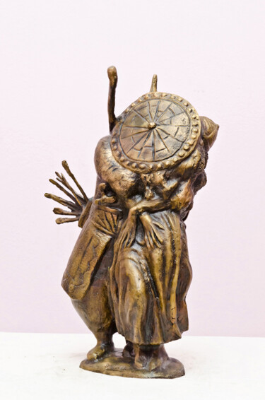 Escultura titulada "Good bye" por Zakir, Obra de arte original, Bronce