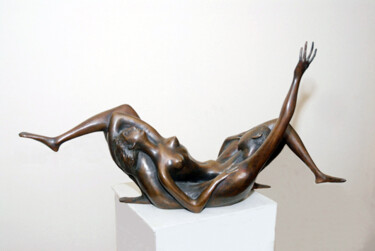 Skulptur mit dem Titel ".Later" von Zakir, Original-Kunstwerk, Bronze