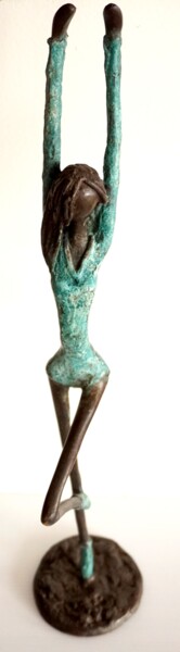 Sculptuur getiteld "Danseuse contempora…" door Zako, Origineel Kunstwerk, Bronzen