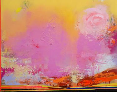 same place Peinture intitulée "same place" par Ilgvars Zalans, Œuvre d'art originale, Acrylique