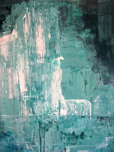 Картина под названием "Iceberg" - Antonio Zamariola, Подлинное произведение искусства, Акрил
