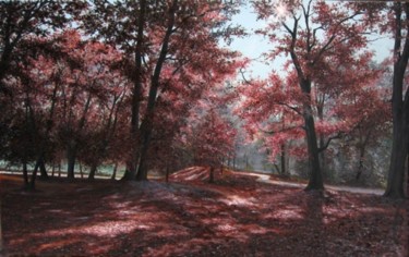 Painting titled ""Autumn"" by Sergio Zampieri, Original Artwork, Oil