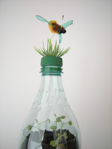 Γλυπτική με τίτλο "L'insecte-top" από Zampo, Αυθεντικά έργα τέχνης