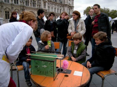 Sculpture intitulée "Paris, Place de l'H…" par Zampo, Œuvre d'art originale