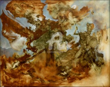Pintura intitulada "Don Quijote de la M…" por Zandre, Obras de arte originais